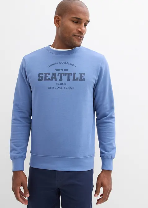 Sweater van biologisch katoen (set van 2), bonprix