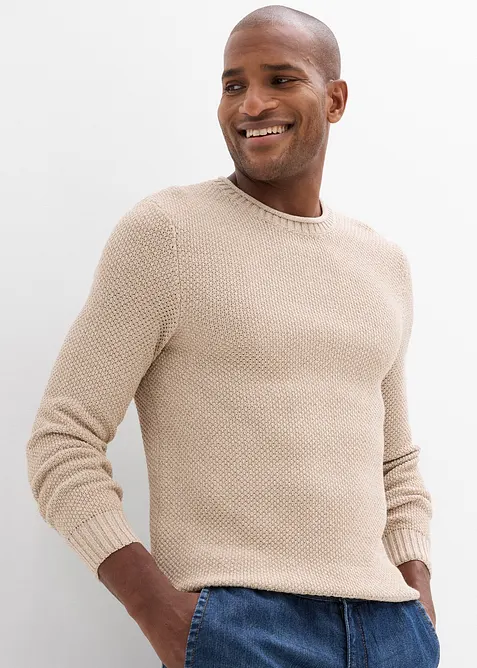 Trui met gerecycled katoen, bonprix