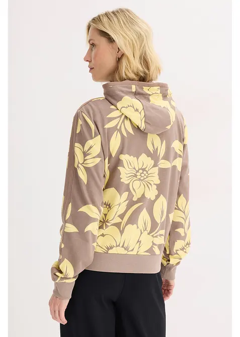 Sweatvest met katoen, bonprix