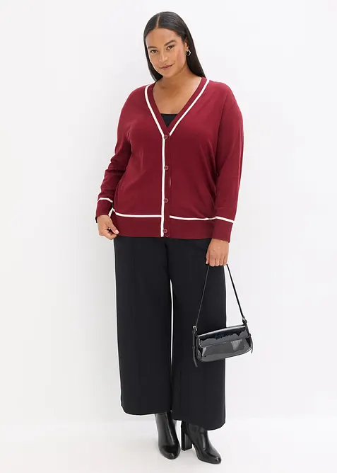 Cardigan met V-hals, bonprix