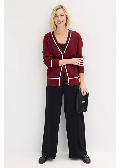 Cardigan met V-hals, bonprix