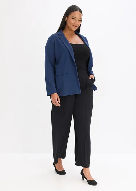 Blazer van jersey-cr&ecirc;pe, bonprix