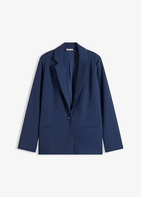 Blazer van jersey-cr&ecirc;pe, bonprix