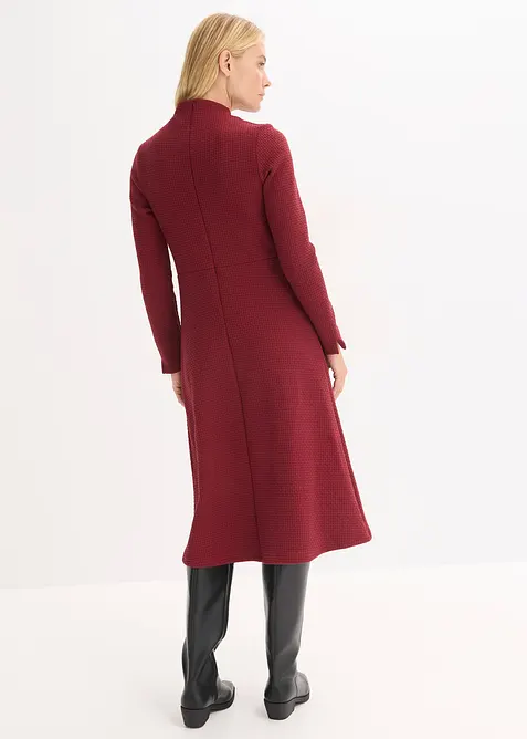 Midi jurk met iets uitlopende rok, bonprix