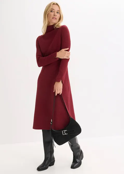 Midi jurk met iets uitlopende rok, bonprix