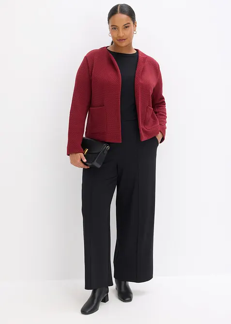 Korte jersey blazer, bonprix