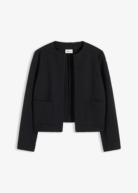 Korte jersey blazer, bonprix