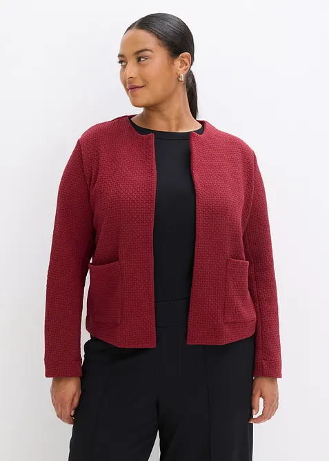 Korte jersey blazer, bonprix