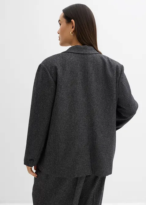 Oversized blazer van een fijne viscose-mix, bonprix
