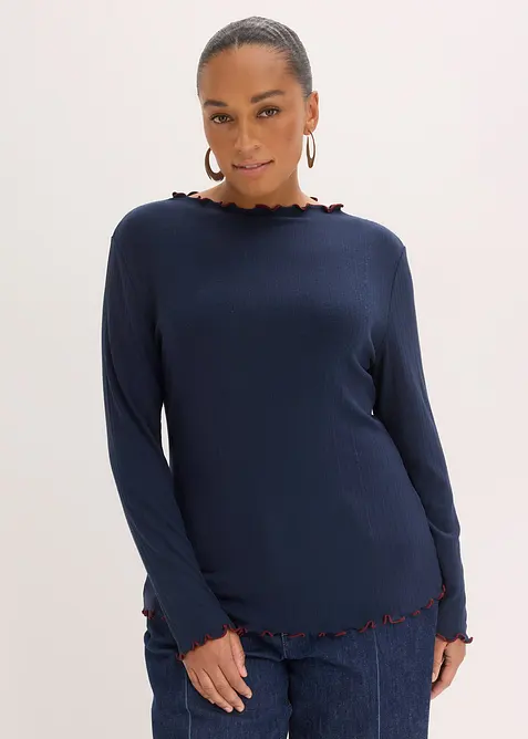 Geribd longsleeve, bonprix