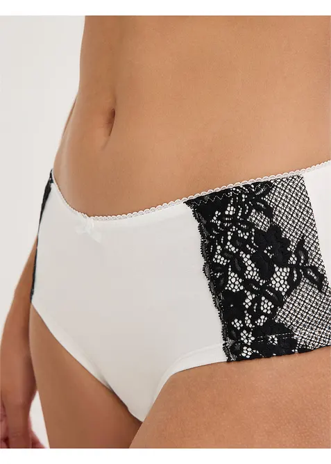 Maxi hipster met biologisch katoen (set van 4), bonprix