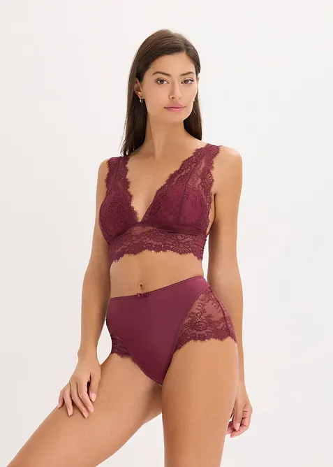 Bralette van sierlijk kant, bonprix