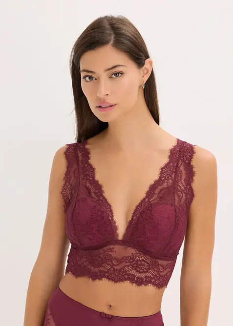 Bralette van sierlijk kant, bonprix