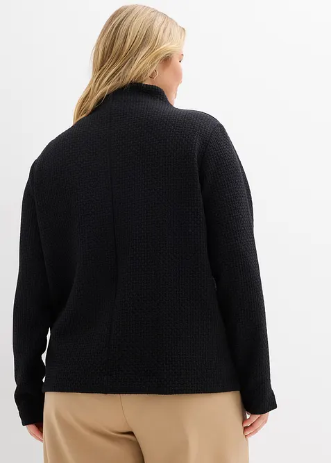 Sweater met opstaande kraag, bonprix