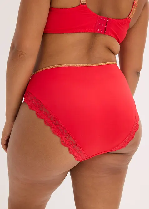 Maxislip met sierlijk kant, bonprix