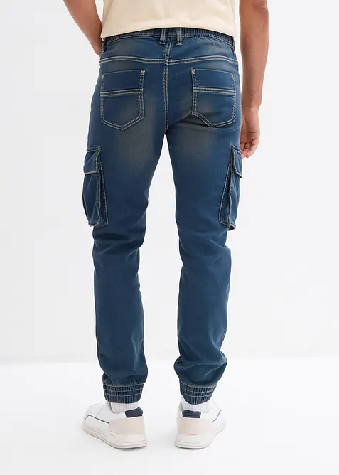 Slim fit cargo instapjeans, straight, bonprix