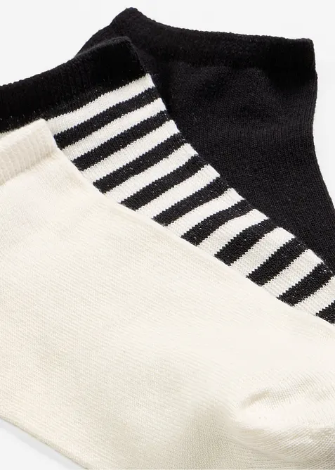 Sneakersokken met biologisch katoen (6 paar), bonprix