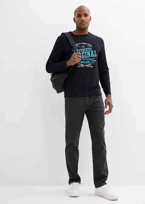 Longsleeve van biologisch katoen, bonprix