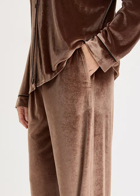 Fluwelen huispak, bonprix