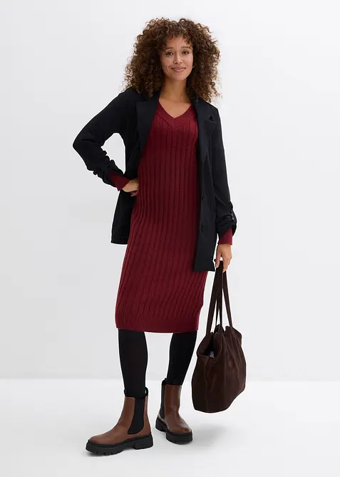 Gebreide jurk, bonprix