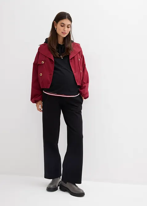 2-in-1 zwangerschapsbroek met verstelbare buikband, bonprix