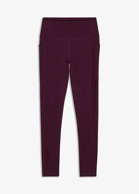 Comfort sportlegging met telefoonzakje, sneldrogend, bonprix