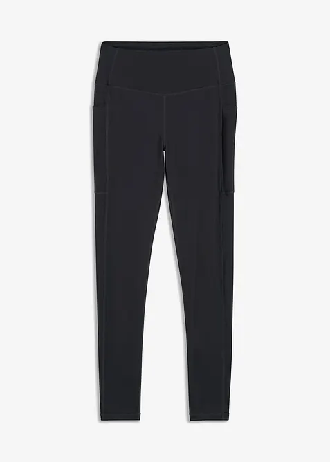 Comfort sportlegging met telefoonzakje, sneldrogend, bonprix