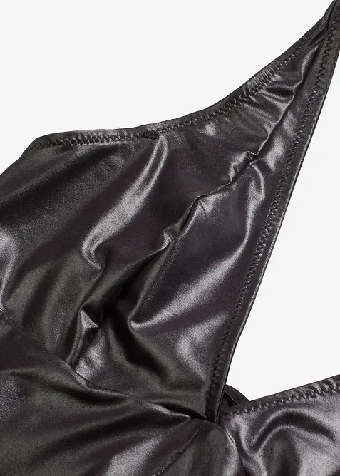 Catsuit ouvert, wetlook, bonprix