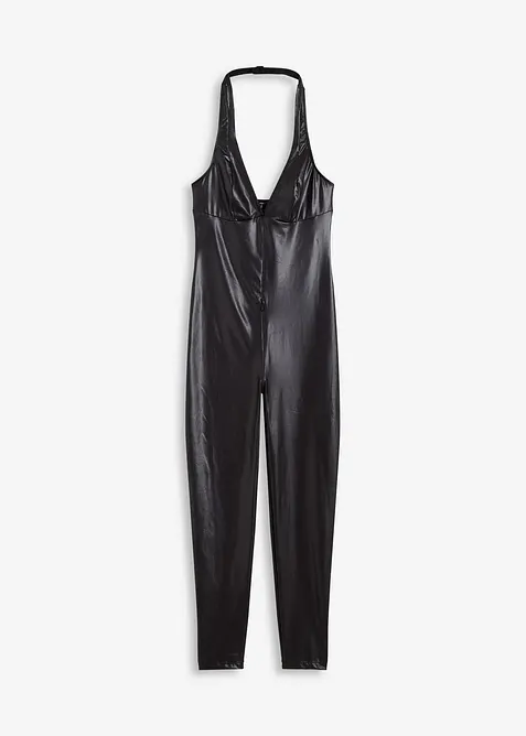 Catsuit ouvert, wetlook, bonprix