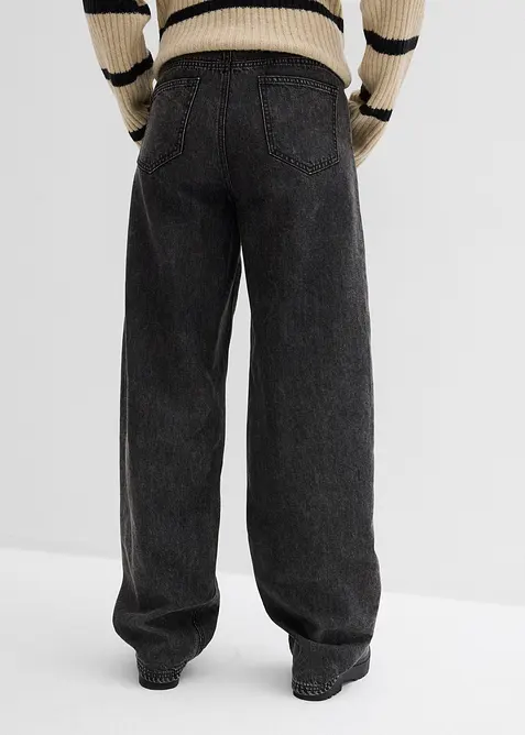 Balloon jeans, mid waist, bonprix