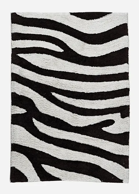 Badmat met zebra dessin, bonprix