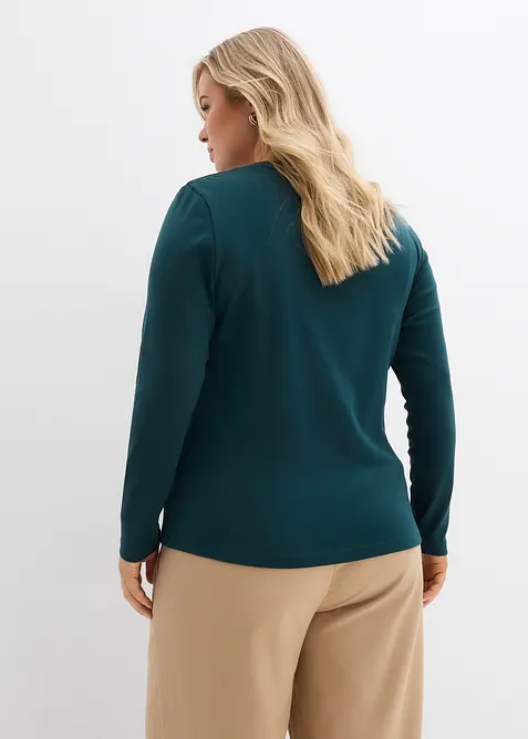 Longsleeve van biologisch katoen, bonprix