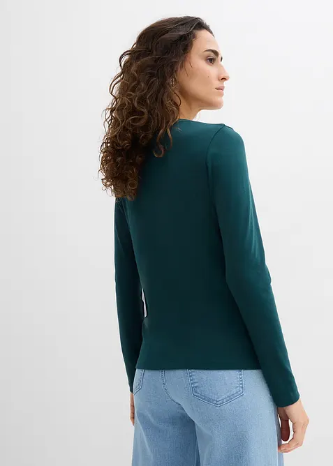 Longsleeve van biologisch katoen, bonprix