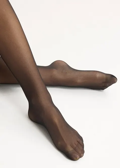 Panty met broekje en comfortband 30 DEN, bonprix