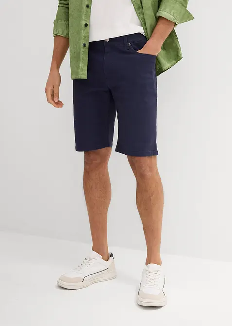 Regular fit stretch bermuda (set van 2), bonprix