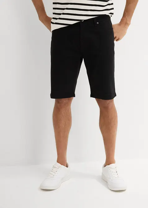 Regular fit stretch bermuda (set van 2), bonprix