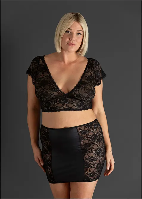 Bralette en rok (2-dlg. set), bonprix