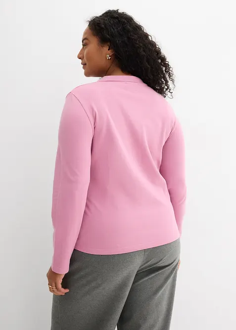 Piqu&eacute; poloshirt van puur biologisch katoen, bonprix