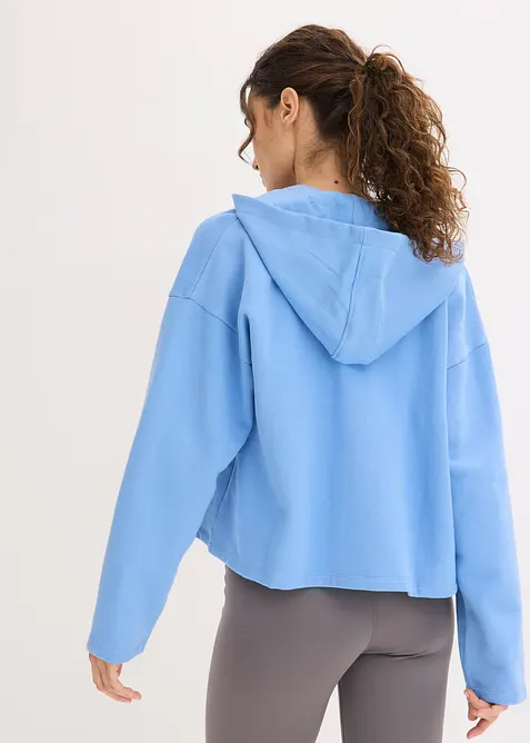 Sweatvest van biologisch katoen, bonprix