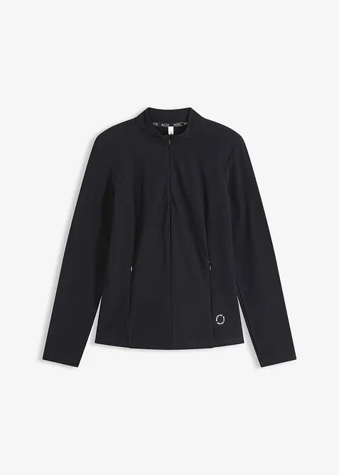 Outdoor jas met halve ritssluiting, sneldrogend, bonprix