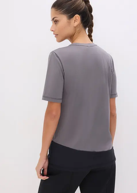 Sportshirt met structuur look, bonprix