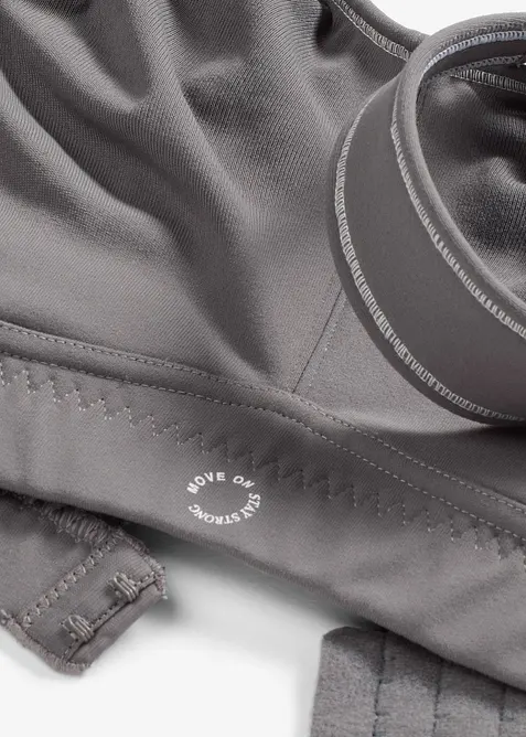 Sport bh van stevig katoen met normale steun, bonprix