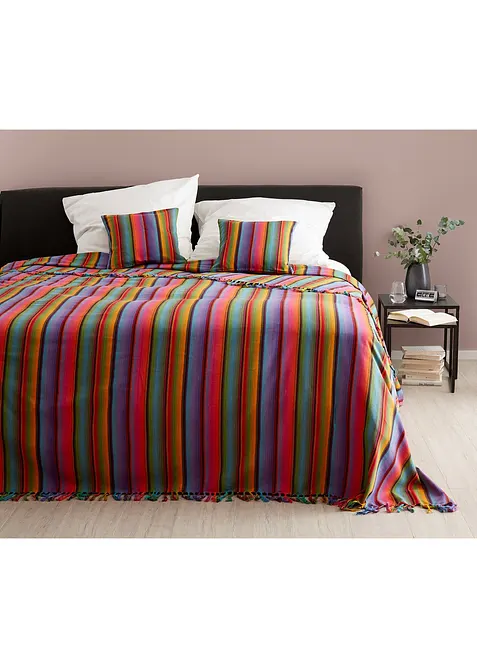 Kussenhoes met strepen (set van 2), bonprix