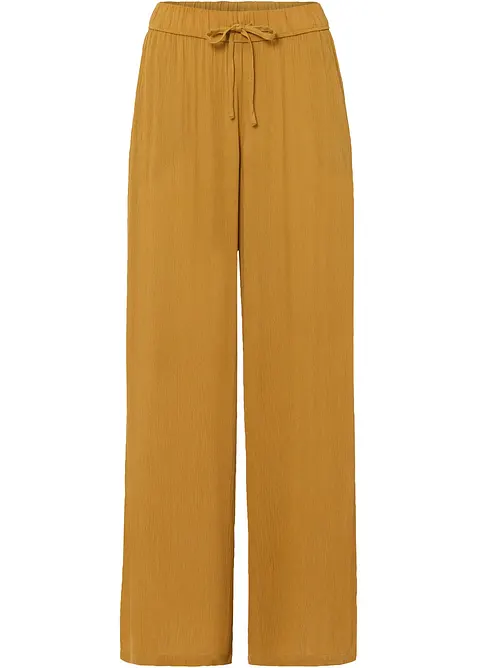 Wijde broek van soepele viscose, bonprix
