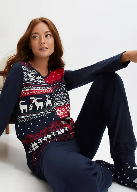 Pyjama van puur katoen, bonprix