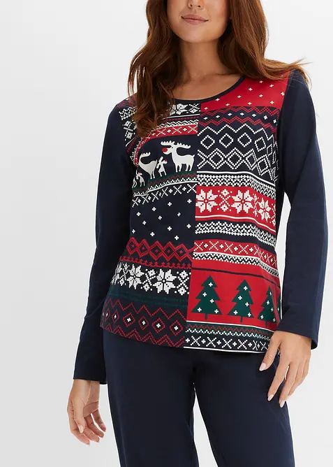 Pyjama van puur katoen, bonprix