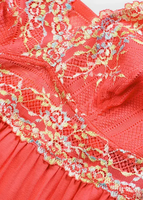 Slipdress met kant in meerdere kleuren, bonprix