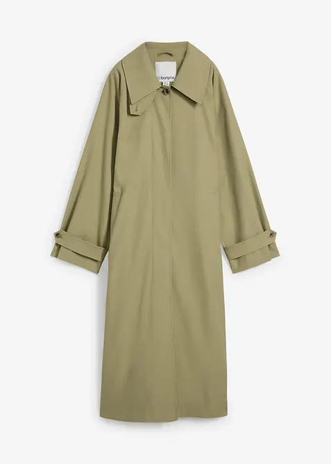 Trenchcoat met kleppen, bonprix