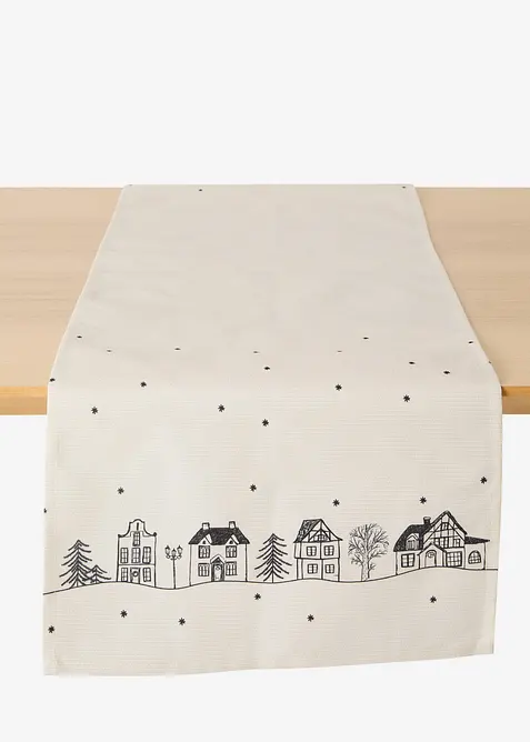 Tafelloper met winterse motieven, waterafstotend, bonprix