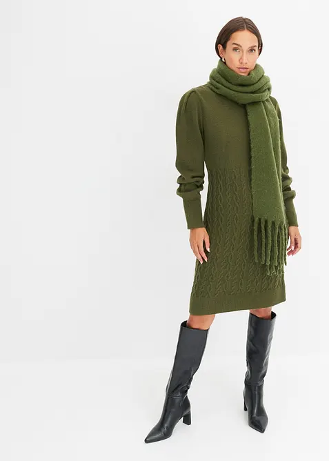 Gebreide jurk, bonprix